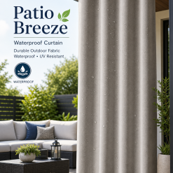 Patio Breeze Waterproof Curtain
