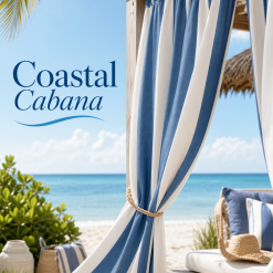 Coastal Cabana Curtain