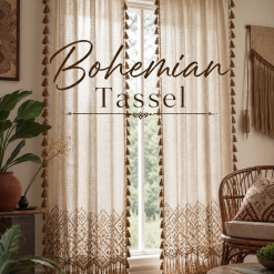 Bohemian Tassel Drapes